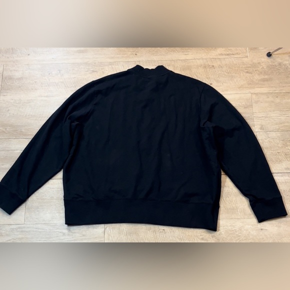 Universal Standard Women’s Zoe 1/2 Zip Funnel Neck Sweatshirt Size L (22-24) - Picture 7 of 7